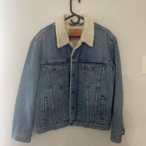 Levi’s Sherpa Lined Denim Jacket